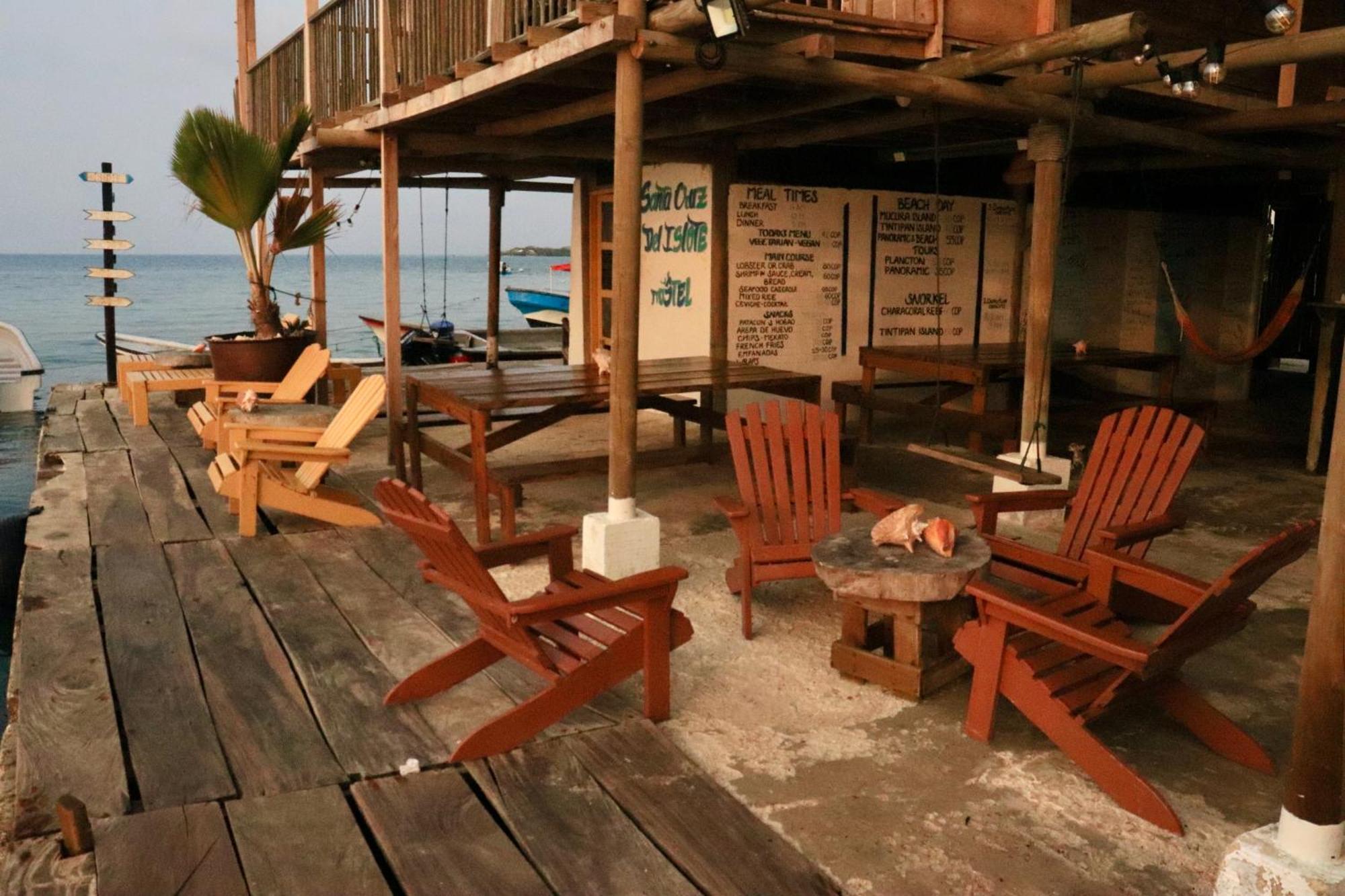 Hostel Santa Cruz Del Islote Exterior foto